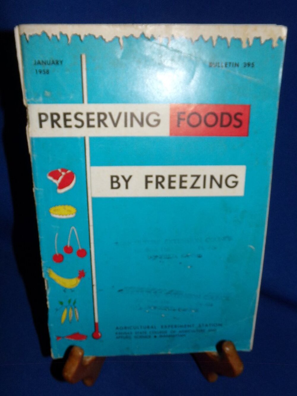 Vintage Preserving Foods by Freezing Recipe & Tips Booklet -  January 1958